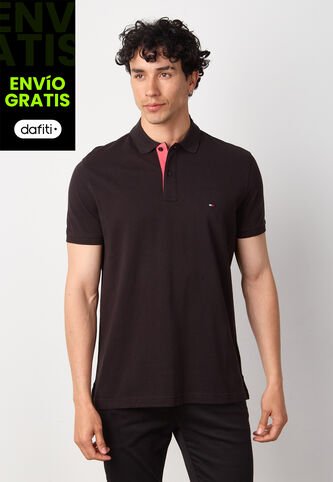 Polo TOMMY HILFIGER Negro Tommy Hilfiger