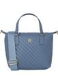 Bolso Azul Tote Acolchado Con Monograma TH Tommy Hilfiger de Tommy Hilfiger
