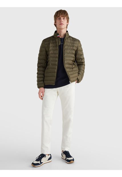 Chaqueta Verde Acolchada Plegable Termal Tommy Hilfiger