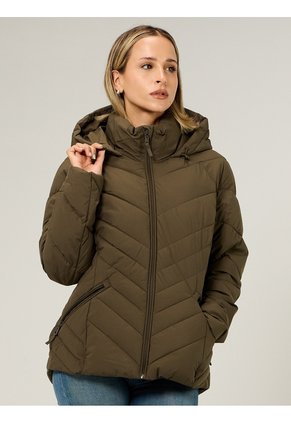 Chaqueta Verde Ligera Acolchada Tommy Hilfiger
