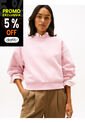 Saco Rosado Con Logo Corp Moderno Tommy Hilfiger de Tommy Hilfiger