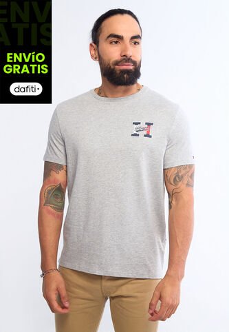 Camiseta TOMMY HILFIGER Gris Tommy Hilfiger