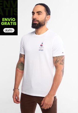 Camiseta TOMMY HILFIGER Blanco Tommy Hilfiger