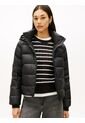 Chaqueta Negra De Plumón Que Repele El Agua Tommy Hilfiger de Tommy Hilfiger
