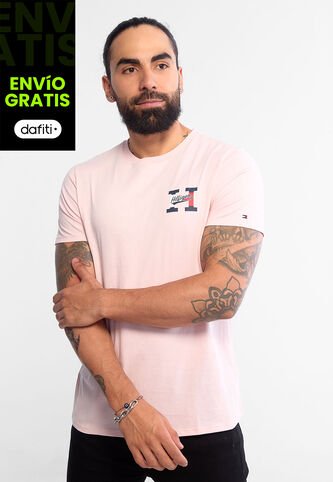 Camiseta TOMMY HILFIGER Rosa Tommy Hilfiger