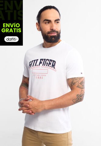 Camiseta TOMMY HILFIGER Blanco Tommy Hilfiger