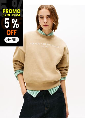 Saco Café Con Logo Corp Moderno Tommy Hilfiger Tommy Hilfiger