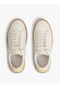 Tenis Marfil De Cuero Con Monograma TH Tommy Hilfiger de Tommy Hilfiger