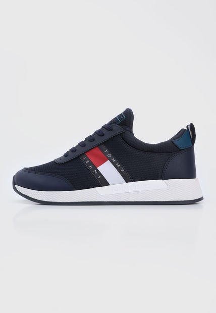 Tenis Lifestyle Azul-Blanco-Rojo Tommy Hilfiger Flexi Runner