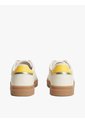 Tenis Marfil De Cuero Con Monograma TH Tommy Hilfiger de Tommy Hilfiger