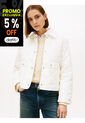 Chaqueta Blanca Acolchada Con Logo Tommy Hilfiger de Tommy Hilfiger
