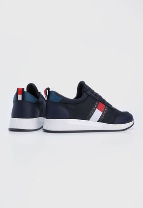 Tenis Lifestyle Azul-Blanco-Rojo Tommy Hilfiger Flexi Runner