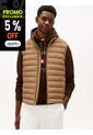 Chaleco Beige Plegable En Tejido Que Repele El Agua Tommy Hilfiger de Tommy Hilfiger