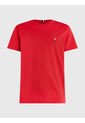 Camiseta Con Monograma Th Bordado Hombre Rojo Tommy Hilfiger de Tommy Hilfiger