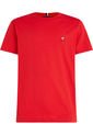 Camiseta Con Monograma Th Bordado Hombre Rojo Tommy Hilfiger de Tommy Hilfiger