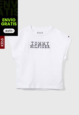 Camiseta TOMMY HILFIGER Blanco Tommy Hilfiger