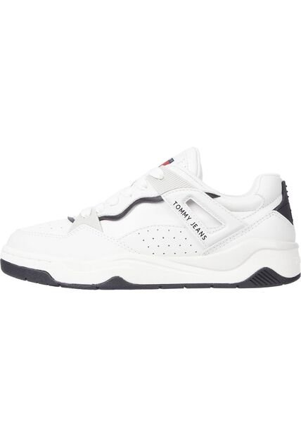 Tenis Blanco De Basket Tommy Hilfiger
