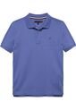 Polo Azul De Punto Interlock De Corte Regular Tommy Hilfiger de Tommy Hilfiger