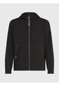 Chaqueta Th Protect Con Gorro Y Cierre Hombre Negro Tommy Hilfiger de Tommy Hilfiger