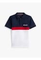 Polo Multicolor De Piqué Color Block De Corte Regular Tommy Hilfiger de Tommy Hilfiger