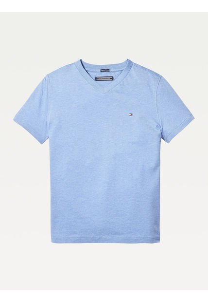 Camiseta Niño De Pico Y Algodón Orgánico Tommy Hilfiger
