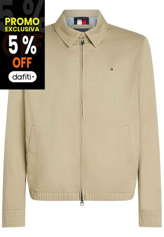 Rompe Marrón Viento Clasica Ivy Con Logo Tommy Hilfiger Tommy Hilfiger