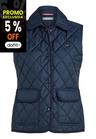 Chaleco Azul Acolchado Sin Mangas Tommy Hilfiger Tommy Hilfiger