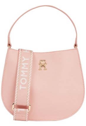 Bolso Pequeño Mediana Con Monograma Mujer Rosa Tommy Hilfiger
