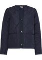 Chaqueta Acolchada Corta Sin Cuello Mujer Azul Tommy Hilfiger de Tommy Hilfiger