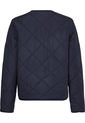 Chaqueta Acolchada Corta Sin Cuello Mujer Azul Tommy Hilfiger de Tommy Hilfiger