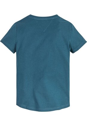 Camiseta Niña Essential De Algodón Orgánico Verde Tommy Hilfiger