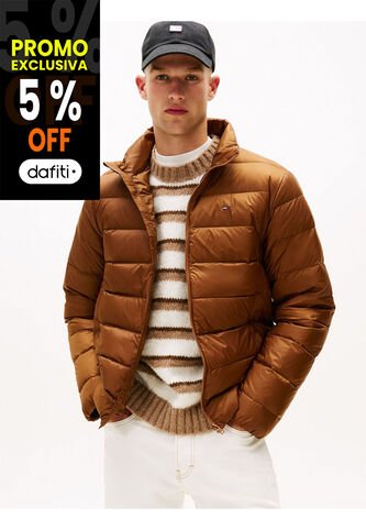 Chaqueta Café Repelente Al Agua Tommy Jeans Tommy Hilfiger