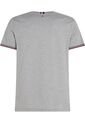 Camiseta Gris De Punto Con Corte Slim Tommy Hilfiger de Tommy Hilfiger