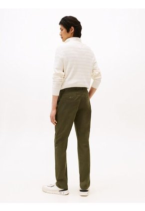 Pantalón Blanco Chino Denton Recto De Sarga Tommy Hilfiger