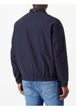 Chaqueta Azul Stand Collar Blouson Tommy Hilfiger