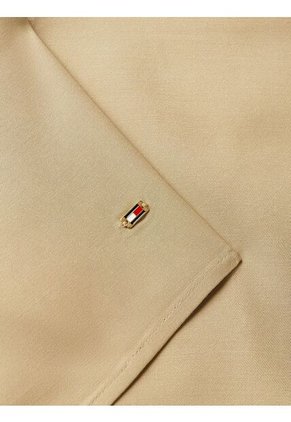 Camisa Naranja De Corte Amplio Y Tapeta Oculta Tommy Hilfiger