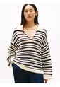 Saco Multicolor Tipo Polo De Punto Calado Tommy Hilfiger de Tommy Hilfiger