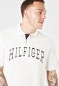Polo Blanco-Azul Tommy Hilfiger de Tommy Hilfiger
