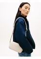 Bolso Beige Cruzado Essential Con Logo En Bajo Relieve Tommy Hilfiger de Tommy Hilfiger
