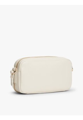 Bolso Beige Cruzado Essential Con Logo En Bajo Relieve Tommy Hilfiger