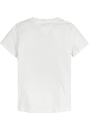 Camiseta Niña Essential Con Logo Blanco Tommy Hilfiger