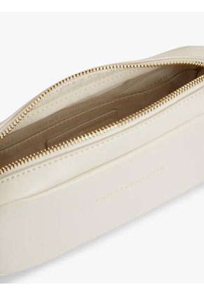 Bolso Beige Cruzado Essential Con Logo En Bajo Relieve Tommy Hilfiger