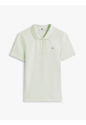 Polo Verde 1985 Collection Slim De Piqué Tommy Hilfiger