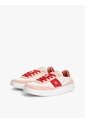 Tenis Rojo Deportivas De Ante Con Elástico Trasero Tommy Hilfiger de Tommy Hilfiger