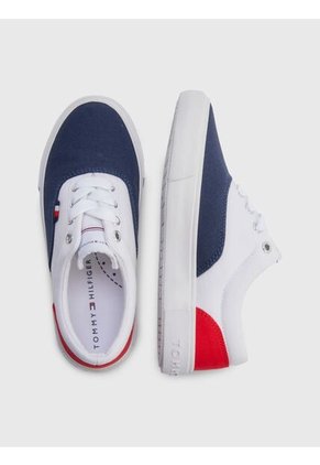Tenis Con Logo En Relieve Niño Tommy Hilfiger