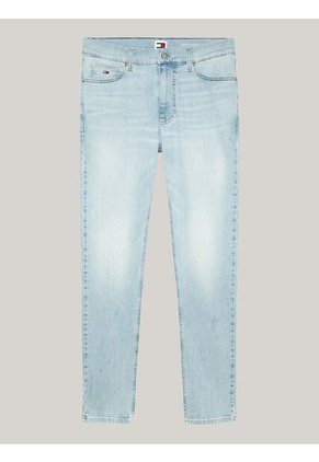 Jeans Azul Simon Ceñidos Con Efecto Desteñido Tommy Jeans