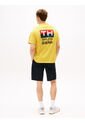 Camiseta Amarilla Amplia Hilfiger Con Logo Trasero Tommy Hilfiger de Tommy Hilfiger