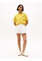 Camiseta Amarilla Amplia Hilfiger Con Logo Trasero Tommy Hilfiger de Tommy Hilfiger