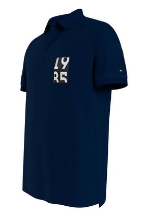 Polo De Corte Regular Con Logo 1985 Hombre Azul Tommy Hilfiger
