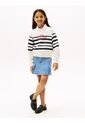 Saco Blanco Con Logo Bordado Tommy Hilfiger de Tommy Hilfiger
